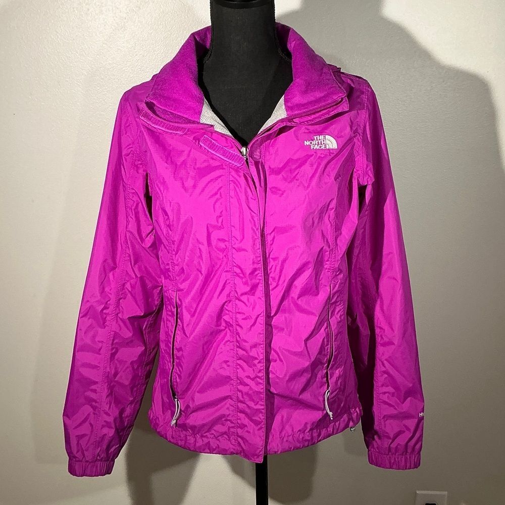 The North Face Fuchsia Windbreaker